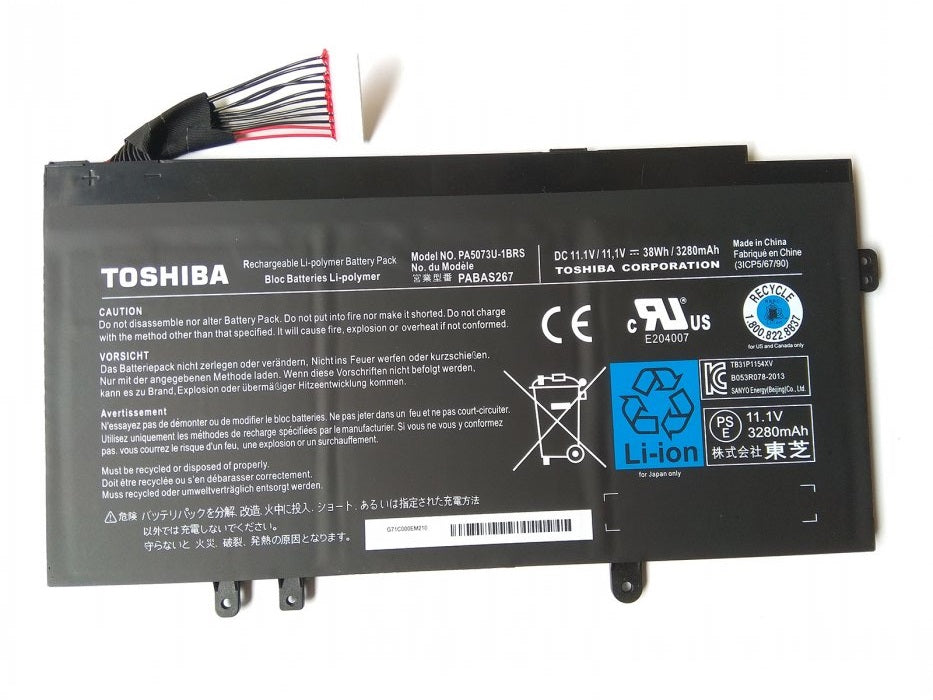 38Wh Replacement PA5073U-1BRS PA5073U Toshiba Satellite U925T U920T PABAS267 Series Laptop Battery JS Bazar
