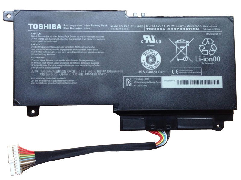 Toshiba Battery Laptop Battery