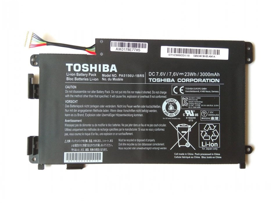 Toshiba Battery Laptop Battery