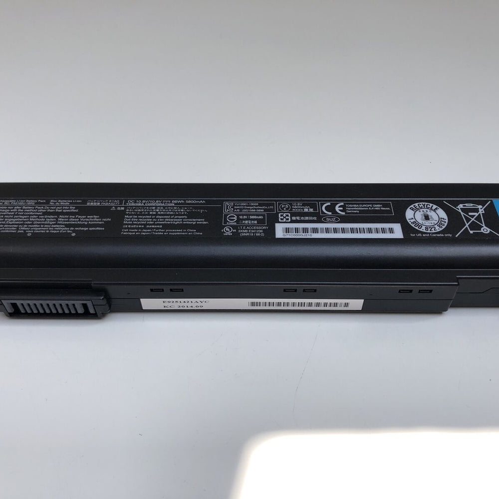 Toshiba Battery Laptop Battery