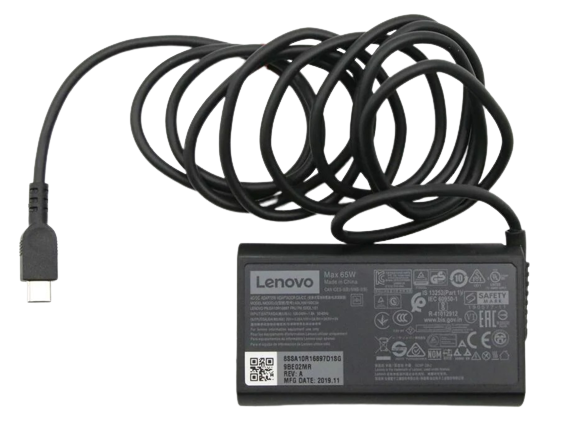 65W Lenovo ThinkPad X1 Fold, ThinkPad X1 Carbon 8th Gen, ADLX65YSDC3A Laptop Replacement Adapter - JS Bazar