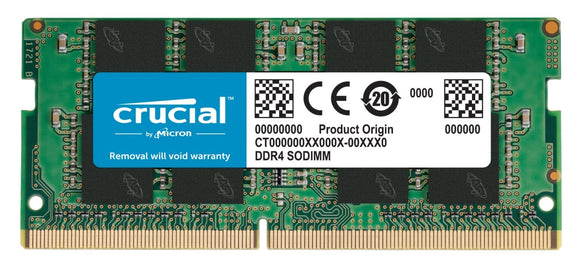Crucial 32GB DDR4-2666 SODIMM, Unbuffered | CT32G4SFD8266 RAM JS Bazar