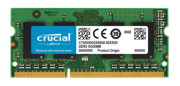 Crucial 8GB Single DDR3 1333 MHz CL9 204-Pin 1.35V/1.5V SODIMM Memory For Mac | CT8G3S1339MCEU RAM JS Bazar