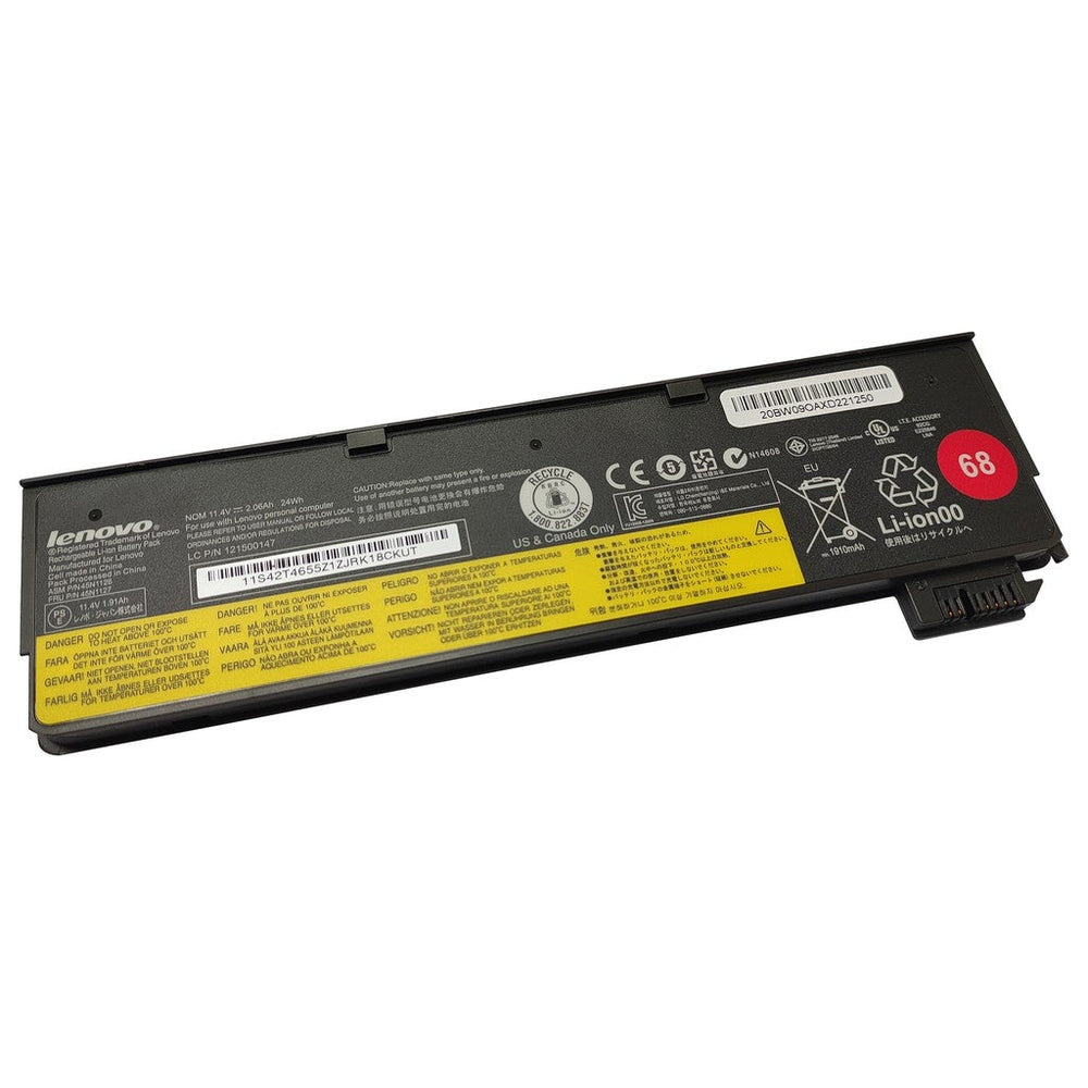 Lenovo 45N1128 ThinkPad T440 T450 T460 T550 X240 X250 X260 X270 External Replacement Laptop Battery 68 3 Cells - JS Bazar