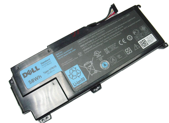 Dell XPS L412x L412z 14z 14Z-L412X 14Z-L412Z 14.8V 58Wh V79Y0 V79YO YMYF6 0YMYF6 Dell Laptop Battery Laptop Batteries JS Bazar