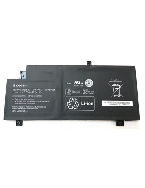 VGP-BPS34 Sony VAIO SVF14A15SNB, SVF15A1V2CB, VGP-BPL34 Replacement Laptop Battery Laptop Battery JS Bazar