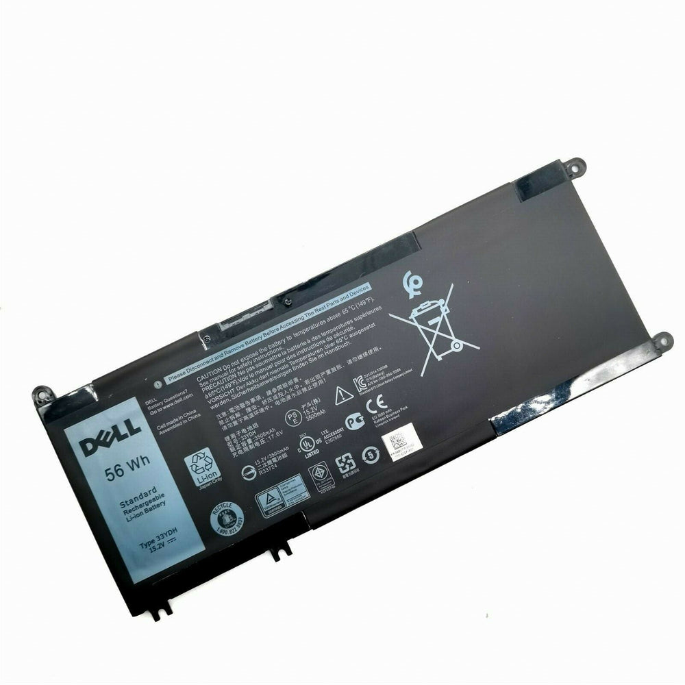 Dell G5 15-5587 (P72F, P72F002) 33YDH (15.2V, 56Wh, 4-Cell) - 33YDH Replacement Laptop Battery - JS Bazar