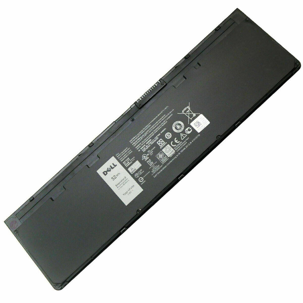 7.4V 52wh Replacement VFV59 W57CV GVD76 DELL Latitude E7240 E7250 W57CV 0W57CV GVD76 VFV59 Replacement Laptop Battery - JS Bazar