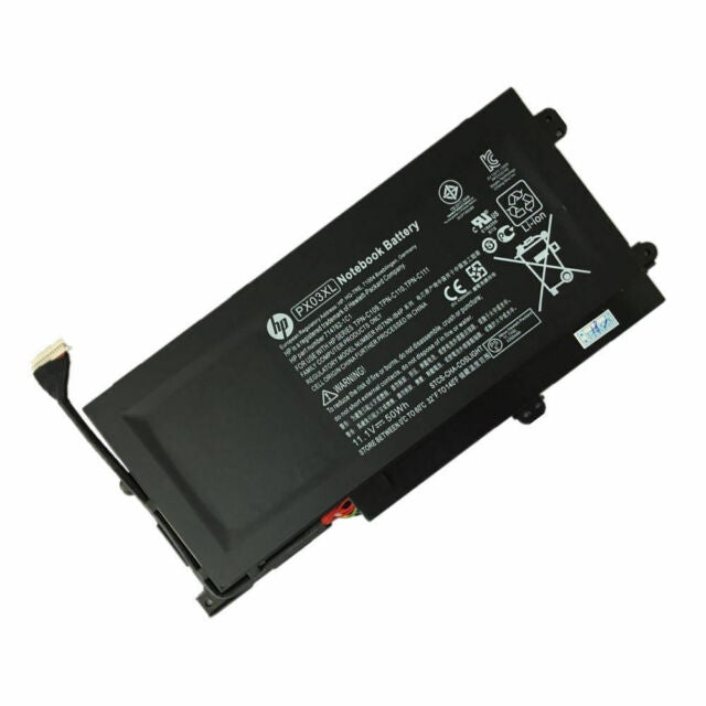 Replacement PX03XL HP ENVY 14 Sleekbook HSTNN-LB4P TPN-C110 714762-2C1 11.1V 50wh  Laptop Battery - JS Bazar