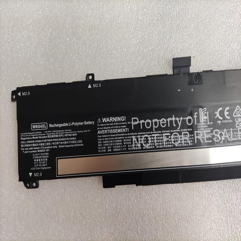 WR04XL HP Victus 16-D0072MS, Victus 16-E0164AX, WK04070XL, HSTNN-IB9V, M38822-1D1 Laptop Battery - JS Bazar