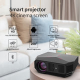 Swanfilm XS7 Portable Full HD 1080p Projector, ANSI 4600 Lumens : XS7-BLACK Projectors JS Bazar