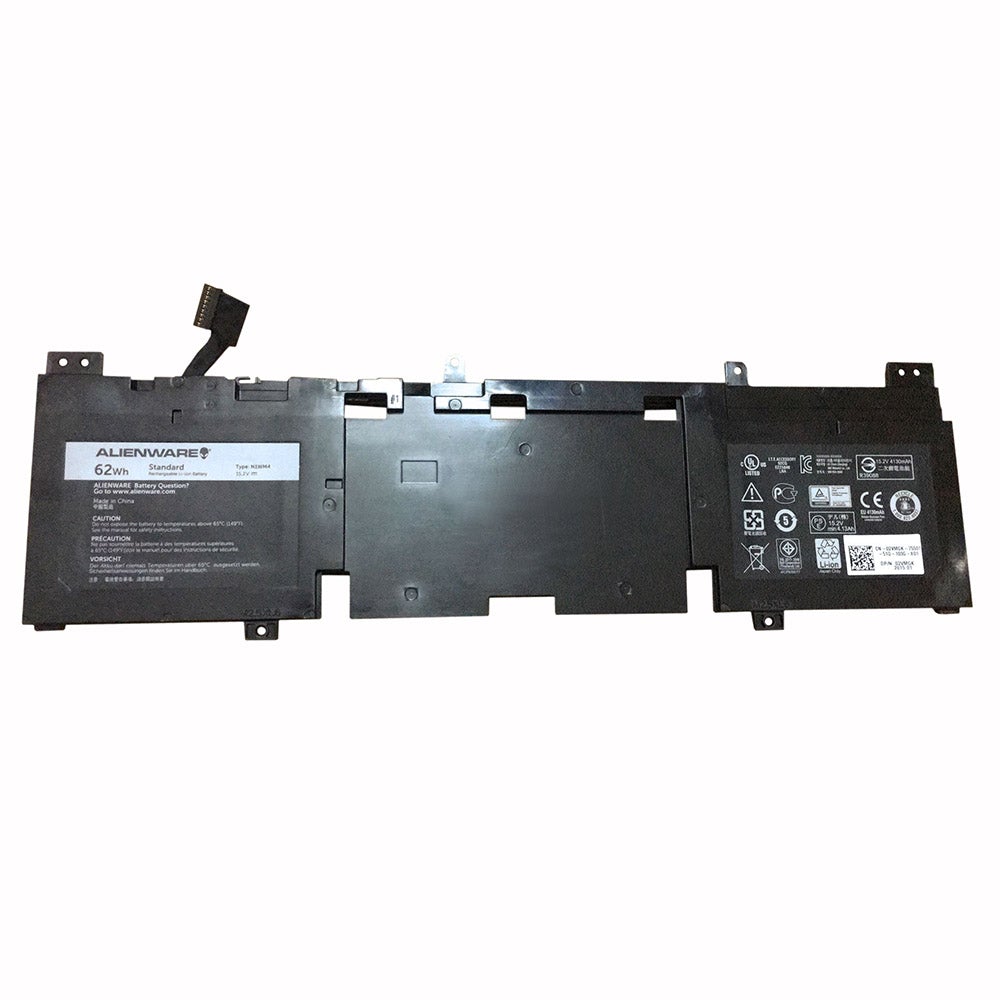 Replacement 62wh Dell Alienware R1 R2 ECHO 13 QHD Series N1WM4, 2VMGK, 3V806 Replacement Laptop Battery