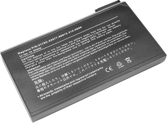 Dell Inspiron 2500, Inspiron 3700, Inspiron 3800, Inspiron 4000, Inspiron 4100, 53977 Dell Replacement Laptop Battery Laptop Batteries JS Bazar