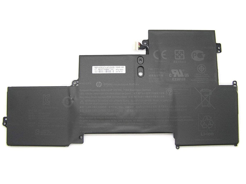 Replacement 7.4V 36wh BR04XL HP EliteBook 1020 G1 M5U02PA, EliteBook 1030 G1-X2F07EAR, M0D62PA M4Z18PA HSTNN-I28C Laptop Battery - JS Bazar