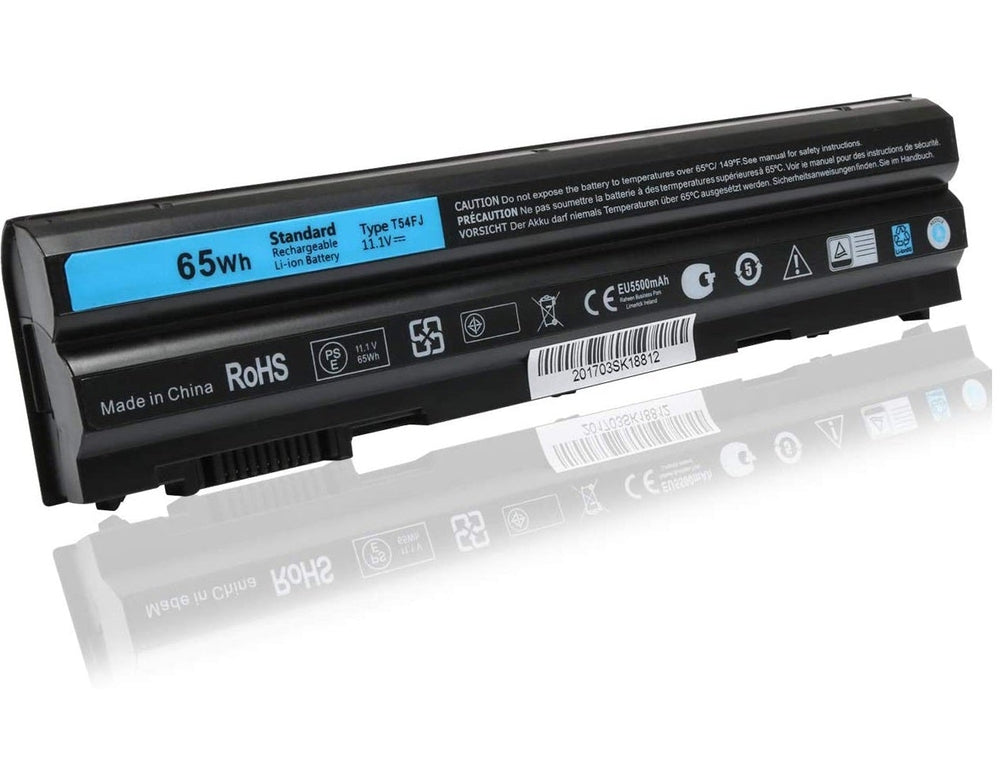 65Wh Replacement N3X1D 96JC9 Dell Latitude E6540 E6440 E5530 E5430 E6520 E6420 Precision M2800 Replacement Laptop Battery Laptop Batteries JS Bazar