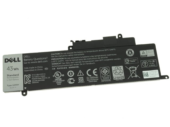 11.1V 43wh GK5KY 04K8YH DELL Inspiron 13 7000 7347 7348 11 3147 Series Laptop Battery Laptop Batteries JS Bazar
