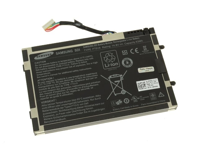 Replacement 8P6X6 P06T PT6V8 T7YJR Dell Alienware M11x M14x R1 R2 R3 KR-08P6X6 Replacement Laptop Battery - JS Bazar