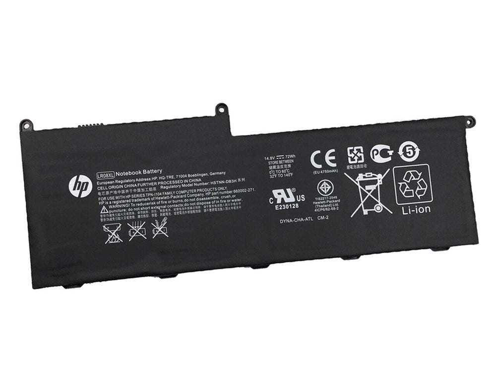 Replacement LR08XL HP Envy 15-3000, 15-3015TX, 15-3019TX, 660152-001 Laptop Battery - JS Bazar