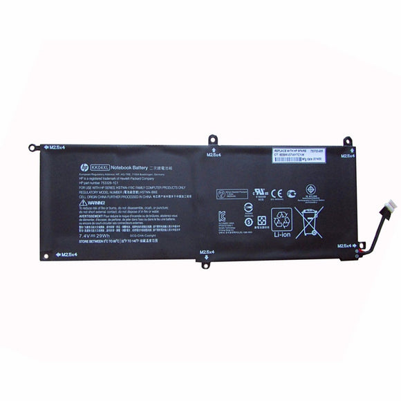 Replacement KK04XL Battery For HP Pro x2 612 G1 Tablet 753703-005 HSTNN-IB6E Laptop Laptop Batteries JS Bazar