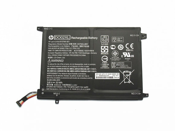 Replacement DO02XL HP Pavilion X2 10-N054SA, 10-N113DX, 810749-2C1 HSTNN-LB6Y TPN-I121 TPN-I122 Laptop Battery Laptop Batteries JS Bazar