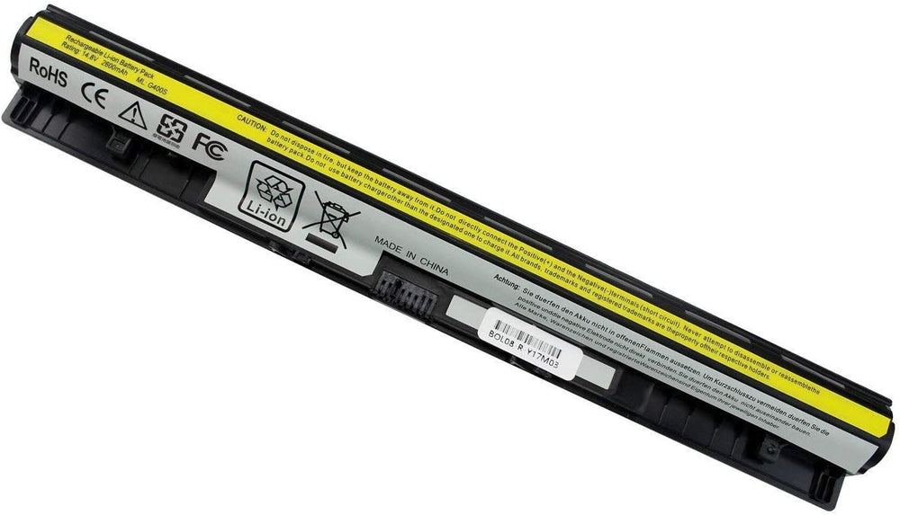 L12M4A02 Lenovo IdeaPad G400s, G500s, G70-80 Z40-70 Z40-75 Z50-75 Z70-80 5B10K10206 L12M4E01 Replacement Laptop Battery - JS Bazar