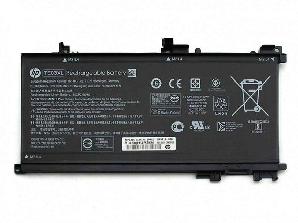 Original HP TE03XL HSTNN-UB7A 849910-850 TPN-Q173 849570-541 TE03061XL-PR Laptop Battery Laptop Batteries JS Bazar