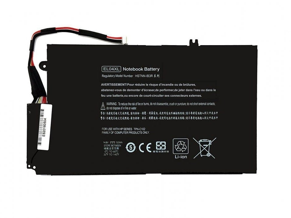 HP ELO4XL HSTNN-IB3R HSTNN-UB3R 681949-001 EL04052XL-PL TPN-C102 Laptop Battery - JS Bazar