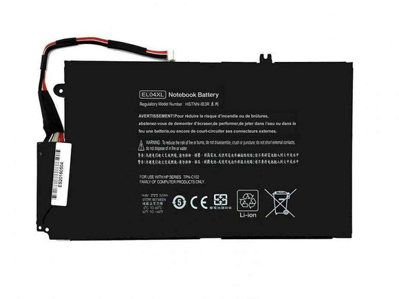 HP ELO4XL HSTNN-IB3R HSTNN-UB3R 681949-001 EL04052XL-PL TPN-C102 Laptop Battery Laptop Batteries JS Bazar