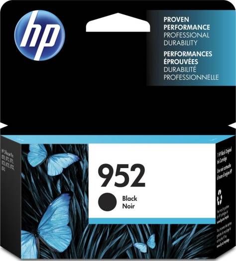 HP 952 Black Original Ink Cartridge : F6U15AN Cartridges JS Bazar