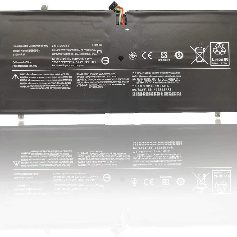 54Wh Lenovo Yoga 2 Pro 13 L12M4P21 2ICP5/57/128-2 Ultrabook Replacement Laptop Battery - JS Bazar