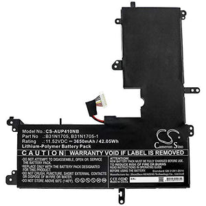 B31N1705-1 Asus VivoBook Flip 14 TP410UA-EC339T, VivoBook Flip 14 TP410UA-EC245T Replacement Laptop Battery - JS Bazar