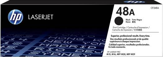 HP 48A Black Original LaserJet Toner Cartridge - Black : CF248A Toners JS Bazar