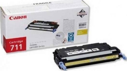 Canon 711 Yellow Toner Cartridge -711Y Toners JS Bazar
