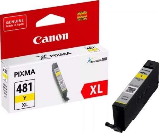 Canon CLI-481XL Yellow Ink Cartridge - 2046C001 Cartridges JS Bazar