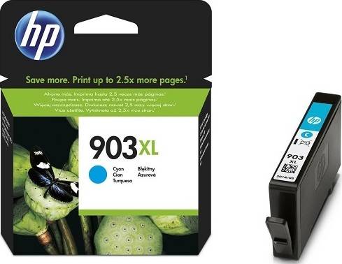 HP 903XL High Yield Cyan Original Ink Cartridge : T6M03AE Cartridges JS Bazar