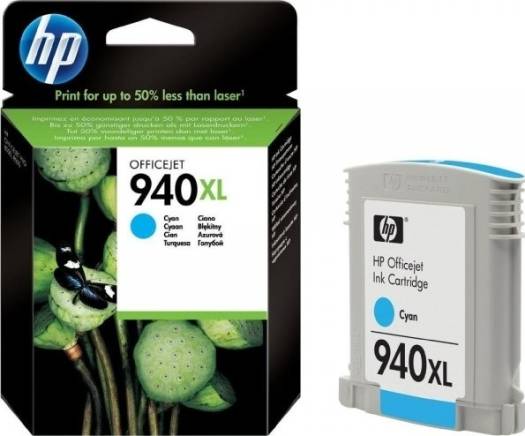 HP 940XL Cyan Ink Cartridge : C4907A Cartridges JS Bazar