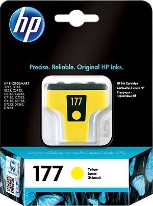 HP 177 Yellow Ink Cartridge : C8773HE Cartridges JS Bazar