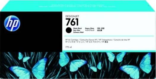 HP 761 775-ml Matte Black DesignJet Ink Cartridge : CM997A Cartridges JS Bazar