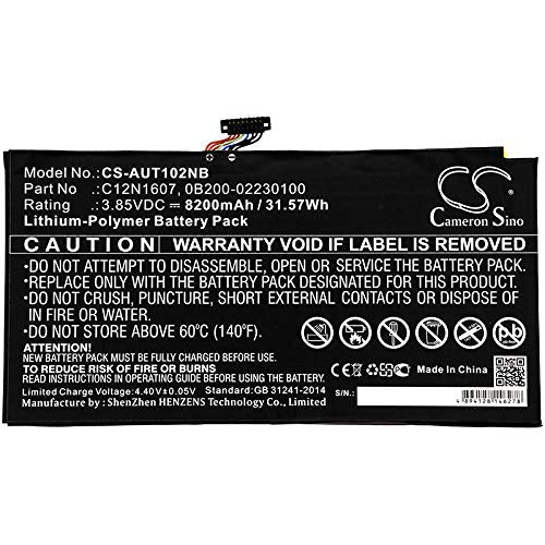 C12N1607 Asus Transformer Mini T102HA-D4-WH, 0B200-02230100 Replacement Laptop Battery - JS Bazar