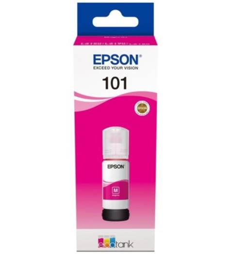 Epson 101 Magenta Ink Bottle 70ml - Magenta (106302 / C13T03V34A) Cartridges JS Bazar