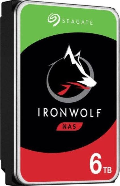 Seagate IronWolf ST6000VN001 6TB 7200 RPM 256MB Cache SATA 6.0Gb/s 3.5