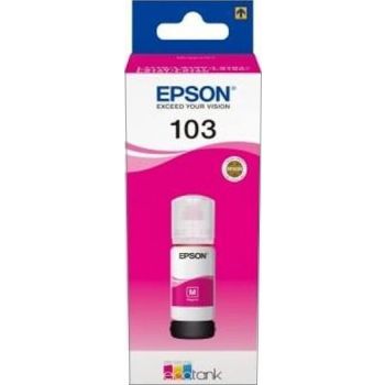 Epson 103 EcoTank Magenta Ink Bottle (C13T00S34A) Cartridges JS Bazar