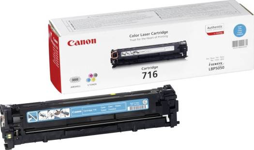 Genuine Cyan Canon 716 Toner Cartridge : 1979B002AA Toners JS Bazar