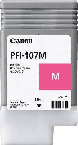 Genuine Magenta Canon PFI-107M Ink Cartridge - 6707B001AA Cartridges JS Bazar