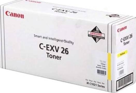 Canon C-EXV 26Y Yellow Toner Cartridge ( 1657B006AA) Toners JS Bazar