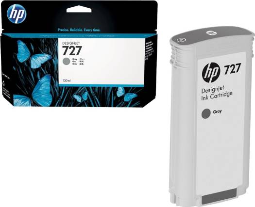 HP 727 130-ml Gray Designjet Ink Cartridge : B3P24A Cartridges JS Bazar