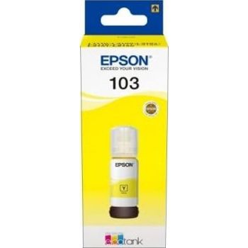 Epson 103 EcoTank Yellow Ink Bottle (C13T00S44A) Cartridges JS Bazar