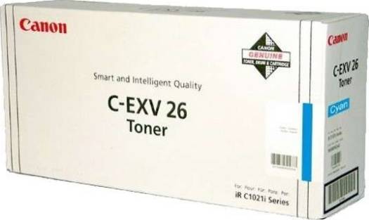 Canon C-EXV 26C Cyan Toner Cartridge (1659B006AA) Toners JS Bazar