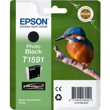 Epson Photo Black Ink Cartridge (T1591) Cartridges JS Bazar