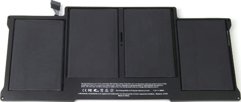 A1466 Laptop Battery for MacBook Air 13 inch A1466 A1369, fits A1377 A1405 A1496 - JS Bazar